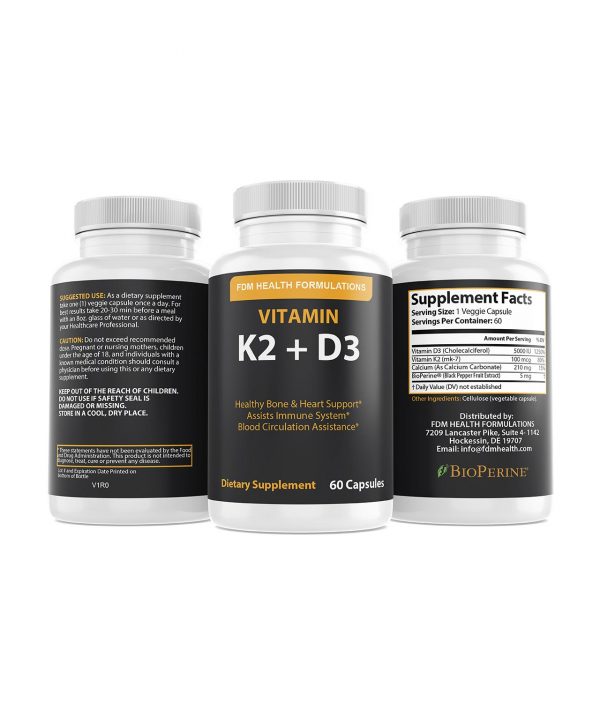 Vitamin K2 and D3